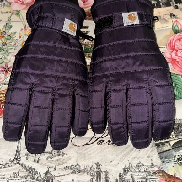 Carhartt Women's Quilts/gloves, Nightshade, Small - Picture 5 of 11